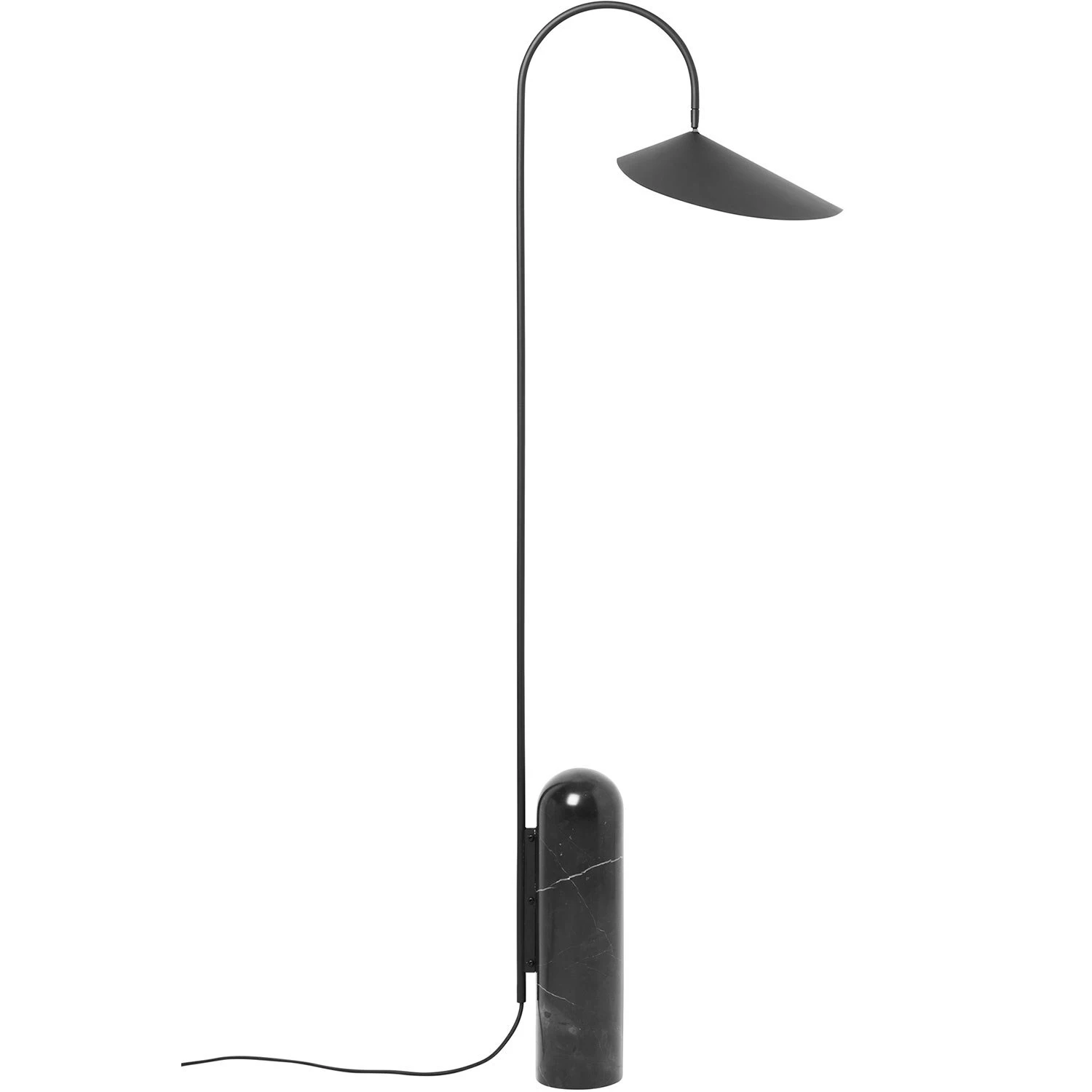 Ferm LIVING Arum Stehlampe, Schwarz