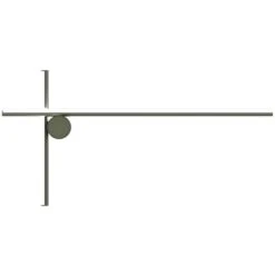 Flos Coordinates W2 Wandleuchte, Argent Moon