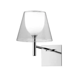 Flos Ktribe W Wandleuchte, Transparent