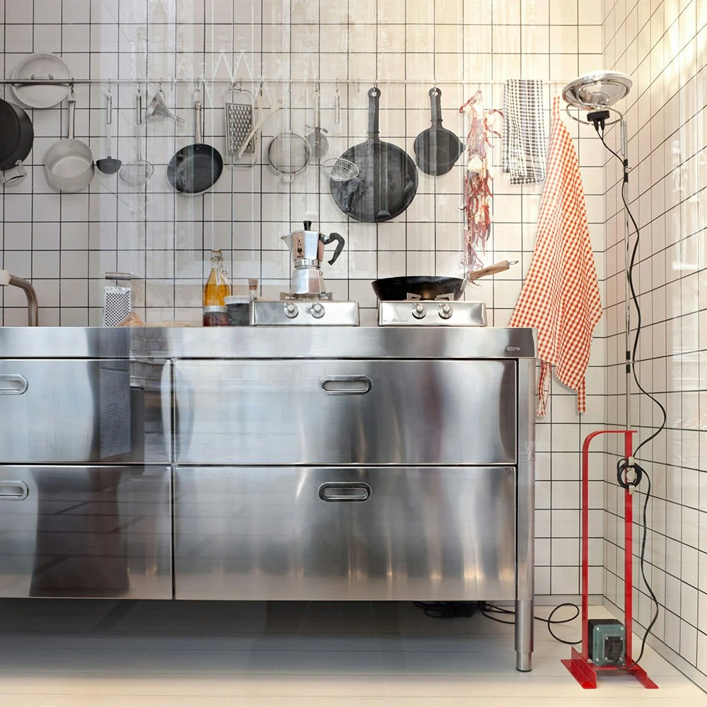 Flos Toio Standleuchte, Rot – Bild 2