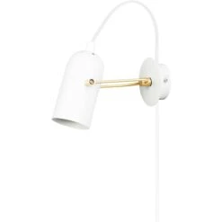 Globen Lighting Swan Mini Wandleuchte, Weiß
