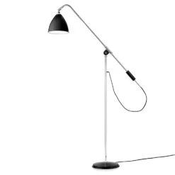 Gubi Bestlite BL4 Standleuchte, Chrom/Schwarz