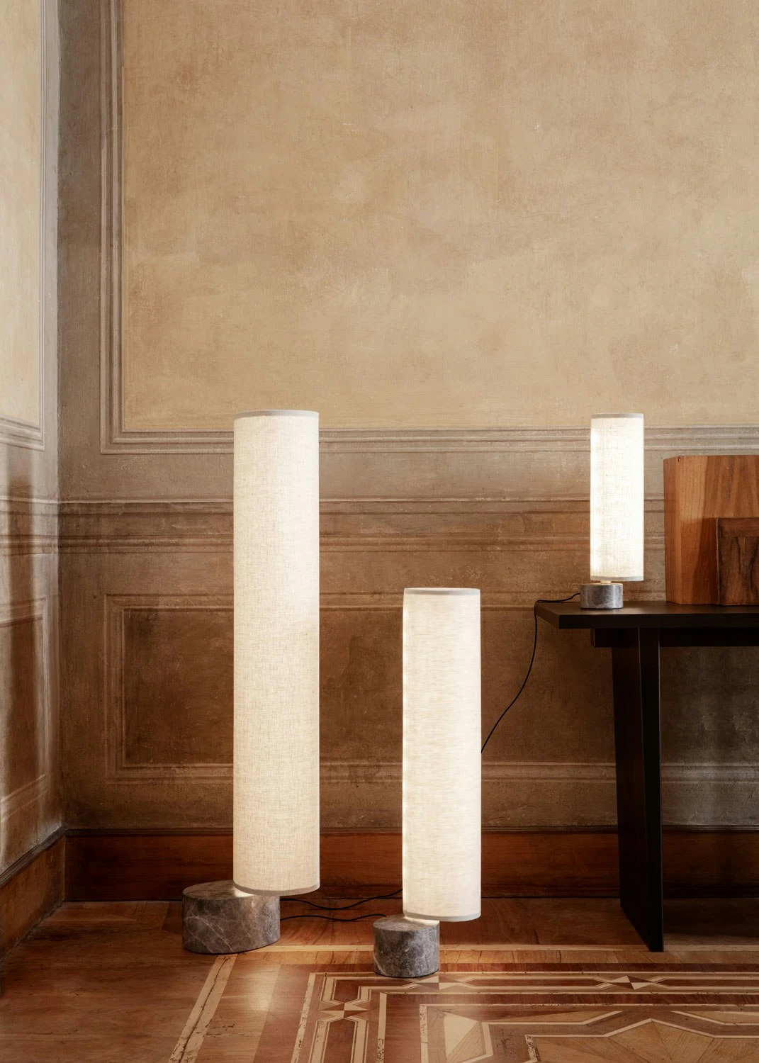 Gubi Unbound Tischlampe Segeltuch, Ø12x45 Cm – Bild 6