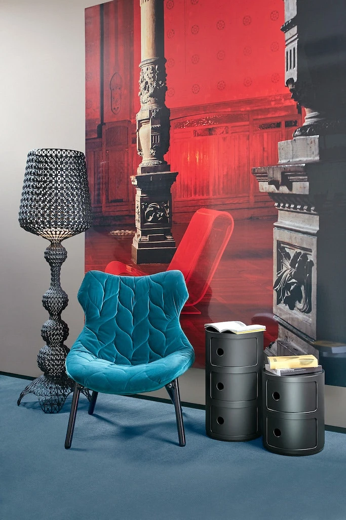 Kartell Kabuki Stehlampe, Schwarz – Bild 2