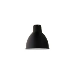 Lampe Gras SHA L ROUND Lampenschirm, Schwarz