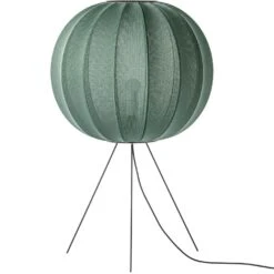 Knit-Wit Stehlampe Mittelgroß Rund 60 Cm, Tweed Green