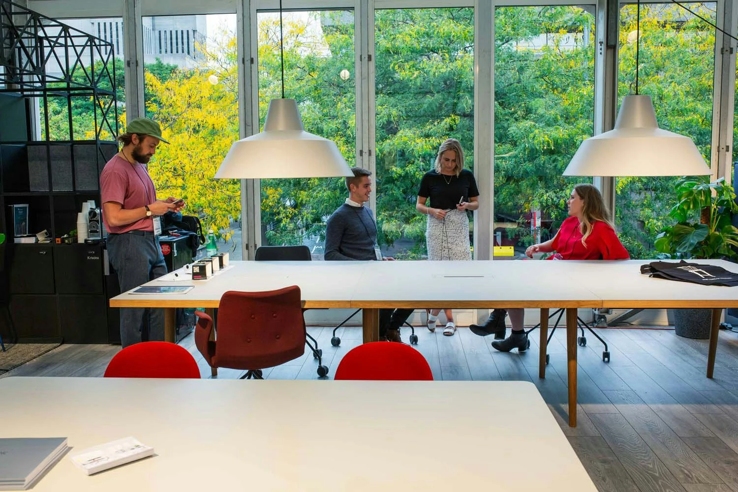 Workshop W5 Hängelampe, Weiß – Bild 2