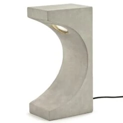 Serax Tangent Concrete Tischlampe H33 Cm, Beige