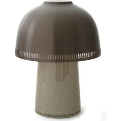 &Tradition Raku Tischlampe, Beige Grey / Aluminium