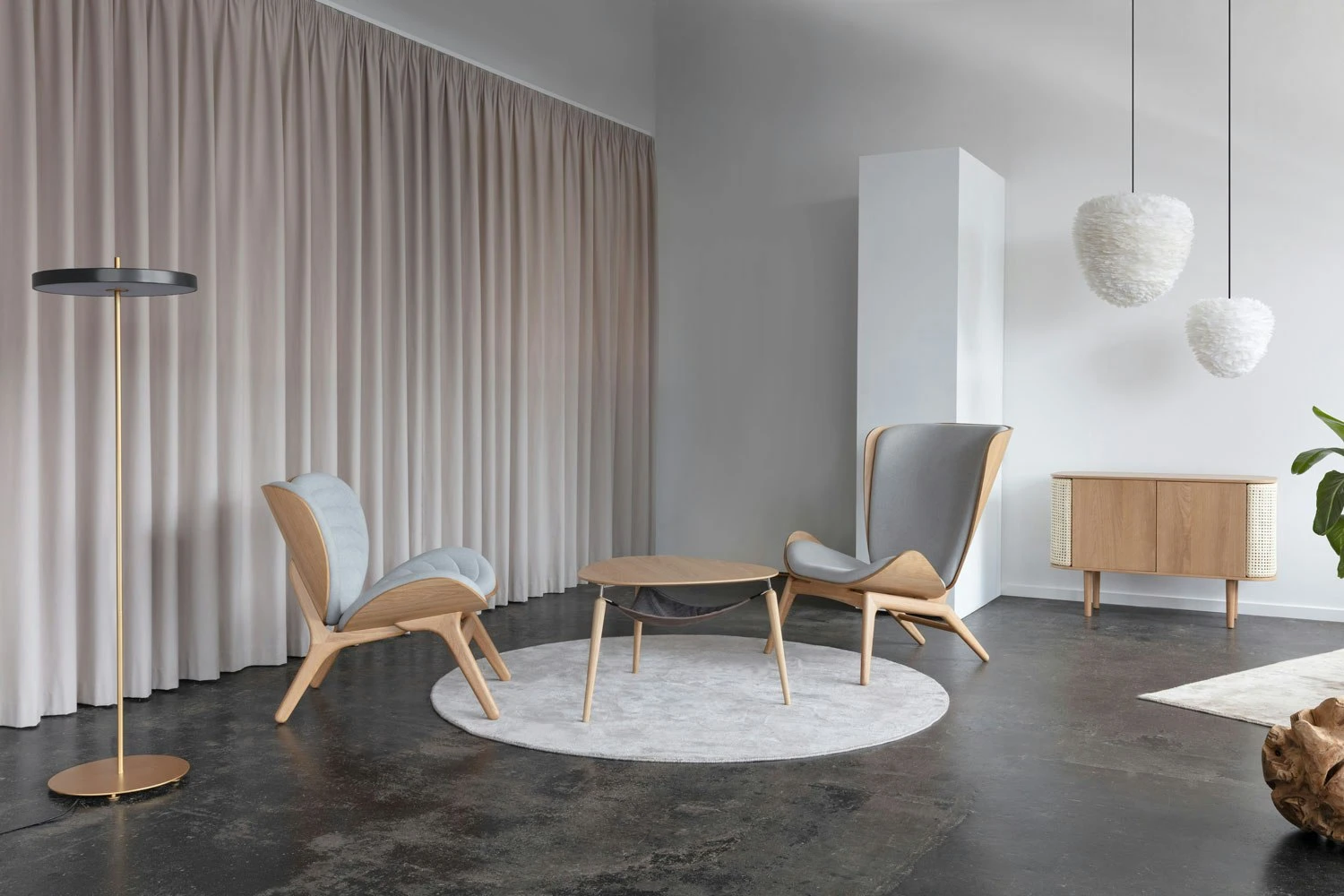 Umage Asteria Stehlampe, Schwarz – Bild 6