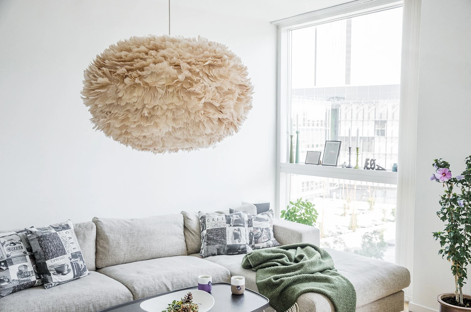 Umage Eos Lampenschirm Hellbraun, X-Large – Bild 4